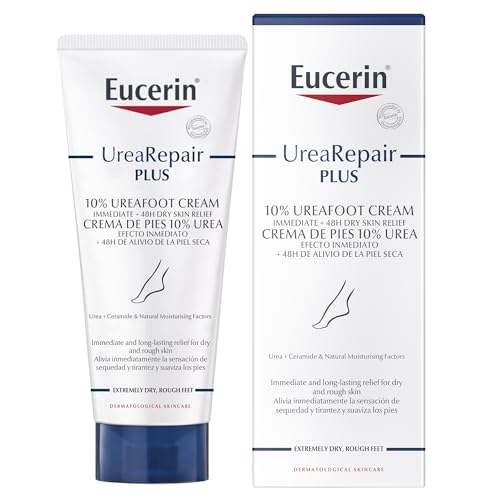 Eucerin UreaRepair Plus 10% Urea Foot Cream with Ceramide - Smoothes Callouses & Dry Heels