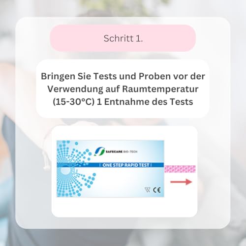 Safecare High Accuracy LH Ovulation Test Strips (25 Pack, 25mIU/ml)