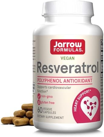 Jarrow Formulas Resveratrol 100mg - 60 Veggie Capsules
