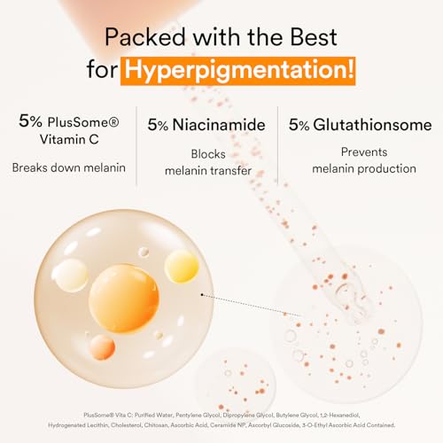 Abib Glutathiosome Dark Spot Serum - Korean Skincare with Niacinamide & Vitamin C (1.69 fl oz)