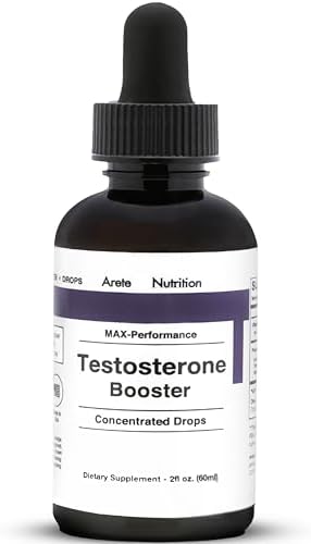 Testosterone Booster - Supplement Men and Women with Tribulus Terrestris and Tongkat Ali for Enhancing, Muscle Recovery & Energy - 2oz Liquid Bottle
