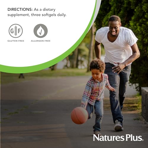 Nature's Plus Hema-Plex Fast-Acting Softgels - High Potency Iron Supplement (60 Count)