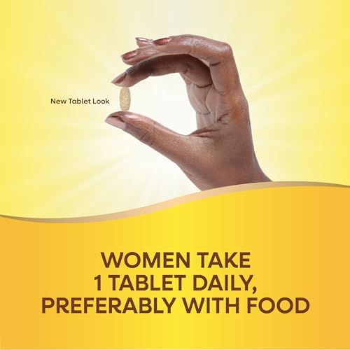 Nature's Way Alive! Women's 50+ Complete Multivitamin, Supports Healthy Heart, Brain, Bones*, Superfood Antioxidants**, B-Vitamins, Gluten Free, 130 Tablets (Packaging May Vary)