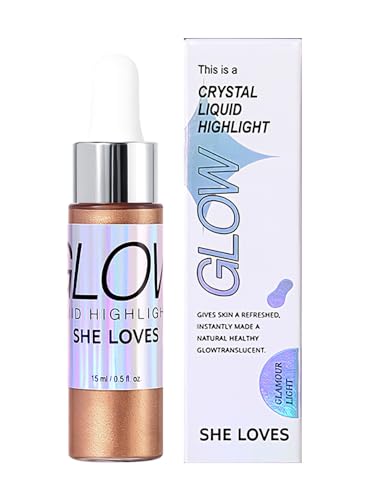 NOVO Bronze Gold Liquid Highlighter & Shimmer Body Oil - Long Lasting 15ML