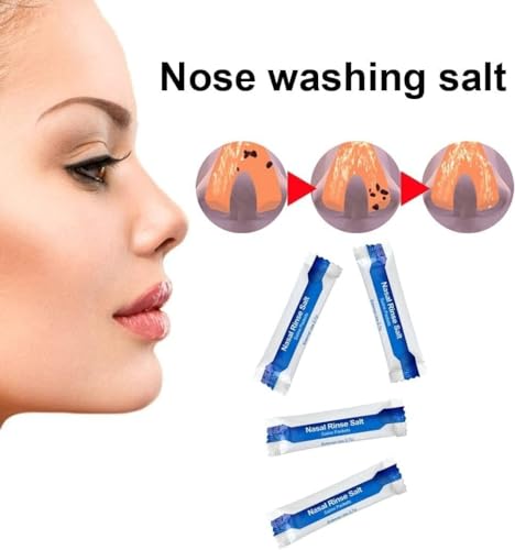 Nasal Wash Salt Rinse Mix (30 Packets x 2.7g) - Allergic Rhinitis & Nose Cavity Protector