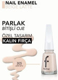 Flormar Nail Enamel - Beige Latte (305) - Chic & Classic