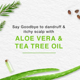 Himalaya Anti Dandruff Shampoo with Tea Tree and Herbal Extracts - 400ml Gentle Cleansing Formula