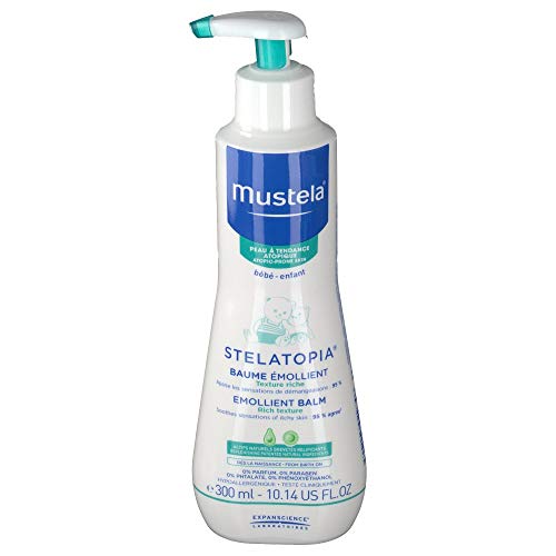 Stelatopia Emollient Cream for Atopic-prone Skin 300ml - Intensive Moisturizer for Eczema Relief