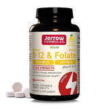 Jarrow Formulas Methyl B12 & Folate Lozenges - Energy & Mood Support