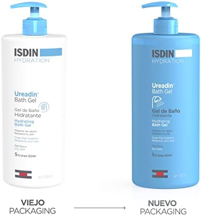 ISDIN Ureadin Hydrating Bath Gel for Soft, Smooth Skin