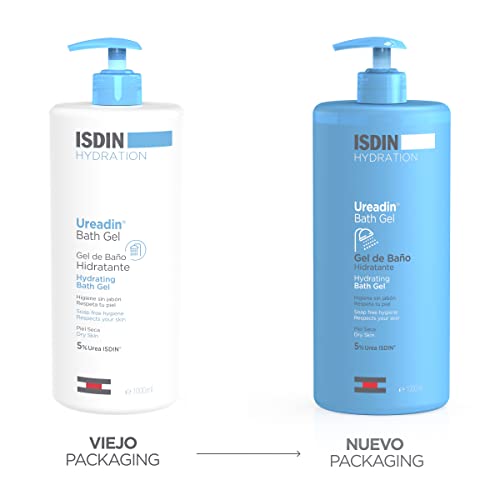 ISDIN Ureadin Hydrating Bath Gel for Soft, Smooth Skin