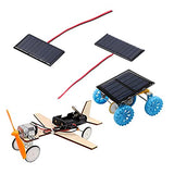 0.3W 5V Polysilicon Micro Solar Panel - 2PCS for Low-Power Appliances and DIY Projects