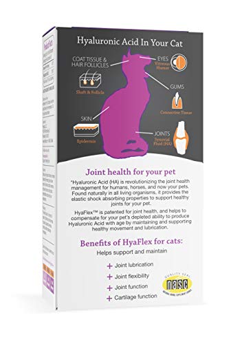 Hyalogic HyaFlex for Cats - Oral Hyaluronic Acid (HA) Joint Supplement 1 oz