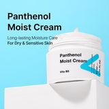 Panthenol Moist Cream | 10% Vitamin B5 for Dry & Sensitive Skin | Long Lasting Korean Moisturizer