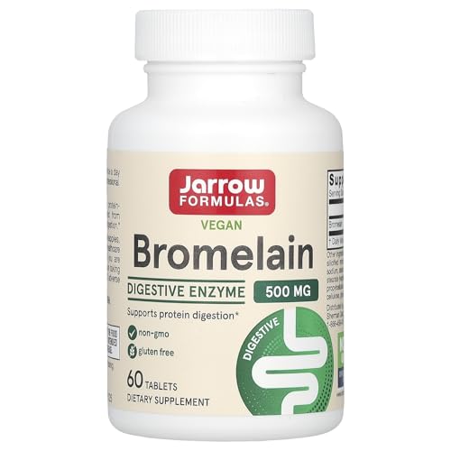 Jarrow Formulas Bromelain 1000 GDU - 60 Tablets - Support Healthy Inflammation Response