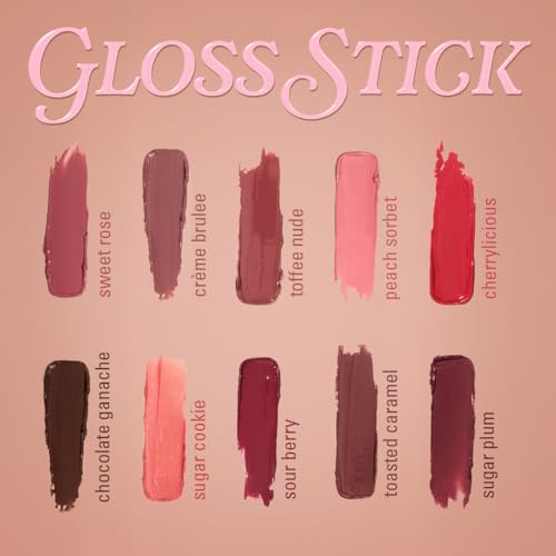 Revolution Pout Lip Gloss - Toffee Nude - Pigmented High Shine Formula with Hyaluronic Acid & Vitamin E