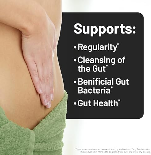 NatureWise Total Colon Care Fiber Cleanse with Herbal Laxatives, Prebiotics, & Digestive Enzymes for Healthy Elimination, Safe Digestion & Weight, Detox, & Gut Health [1 Month Supply - 60 Count]
