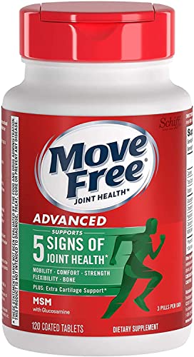 Schiff Move Free Joint Health - Glucosamine Chondroitin Plus MSM - 120 Tablets
