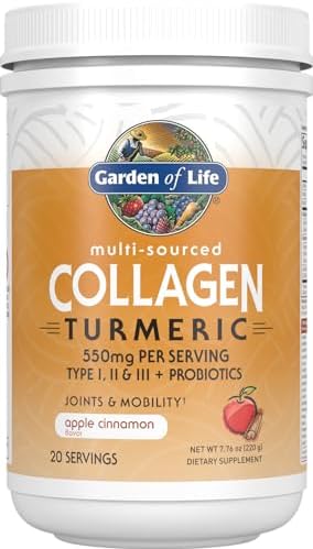 Garden of Life Collagen Turmeric Gummies - Apple Cinnamon, Joint & Skin Support