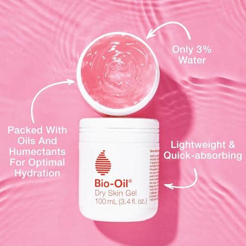 Bio-Oil Dry Skin Gel: Fast-Absorbing Hydration for Face & Body (6.7 fl oz)