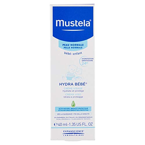 Mustela Hydra Bebe Moisturizing Face Cream for Babies - 40 ml