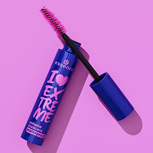 Essence I Love Extreme Volume Mascara - Waterproof Black | Vegan & Cruelty-Free