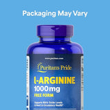 Puritan's Pride L-Arginine 1000mg - 200 Capsules