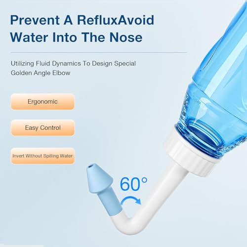 Dr. Isla 330ml Salt-Free Nose Wash Set for Adults & Children (Green)