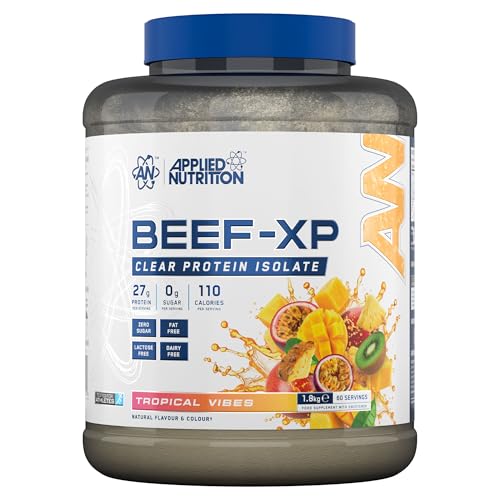 Applied Nutrition Beef XP Clear Hydrolyzed Protein Isolate - Tropical Vibes 1.8kg