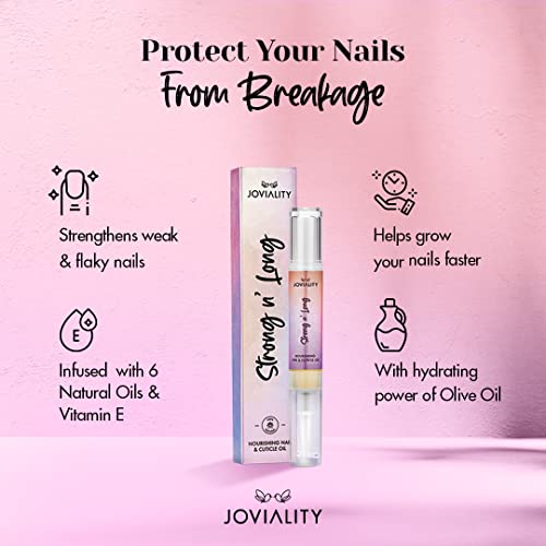 Joviality Strong N' Long Nourishing Nail & Cuticle Oil