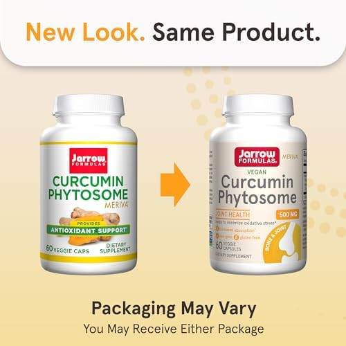 Jarrow Formulas, Curcumin Phytosome, 500 mg, 120 Veggie Capsules