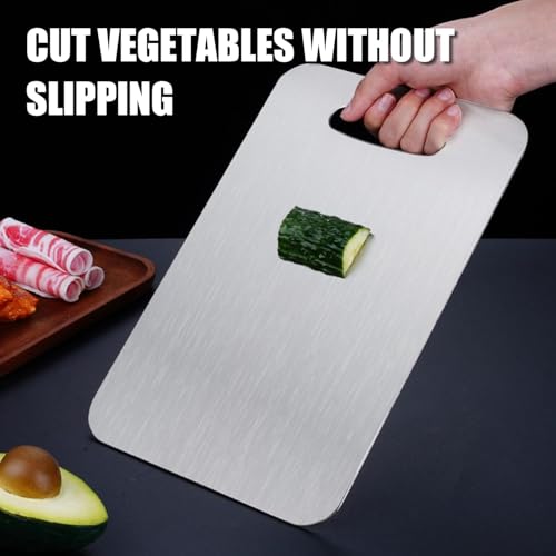 New Titanium Cutting Board – 100% Pure Double-Sided, Food-Grade, 14 x 10 Inches for Kitchen