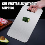New Titanium Cutting Board – 100% Pure Double-Sided, Food-Grade, 14 x 10 Inches for Kitchen