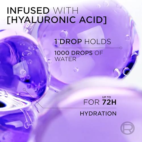 L'Oréal Paris Elvive Hyaluron Plump Hydrating Shampoo, Dehydrated Hair, 12.6 oz, Paraben-Free