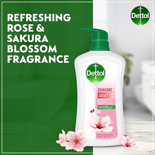 Dettol Rose & Sakura Blossom Shower Gel (700ml)