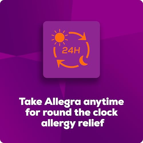 Allegra Adult Non-Drowsy Antihistamine Tablets - 45 Count 180mg