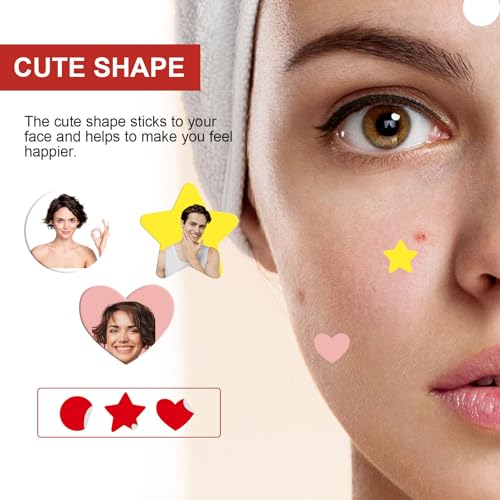 Pepisk 249-Count Multi-Shaped Hydrocolloid Acne Patches | Ultra-Thin & Invisible with Strong Adhesion for No-Makeup Looks