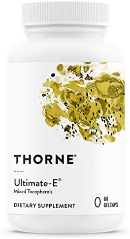 THORNE Ultimate-E - Contains All of The Natural Forms of Vitamin E - 60 Gelcaps