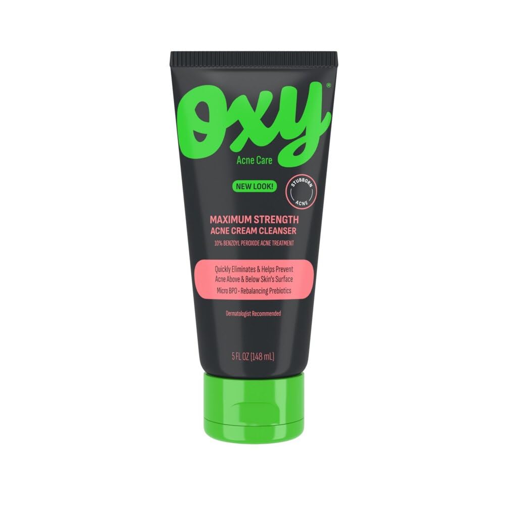 Oxy Acne Cleanser Maximum Strength - 5 Ounces | Deep Cleansing Acne Treatment