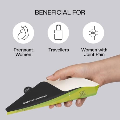 Pee Safe Foldable Disposable Female Urination Device - 24 Pack for Women Travelers