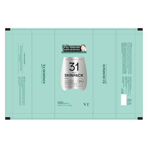 VT Cosmetics Mild Hydrating & Soothing Skin Pack (Sheet Masks)