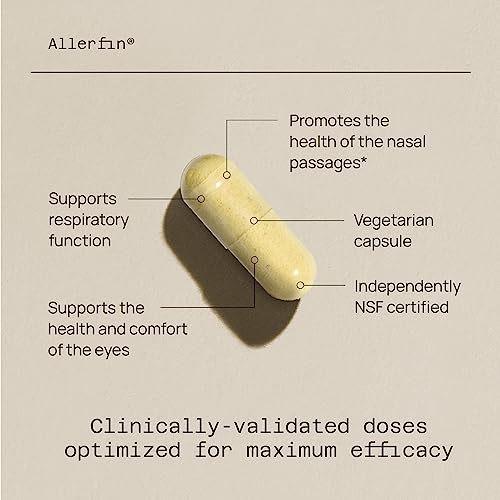 Allerfin 60 VCapsules by Quality of Life Labs - Advanced Allergy Support Formula