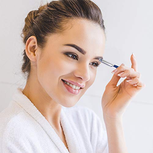 Vertex Facial Razor Hair Removal - Dermaplaning Tool Peach Fuzz Remover for Women (Blue)