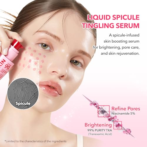 APRILSKIN TXA Niacinamide Toning Shot 99 Spicule Serum – 3% Tranexamic Acid + 5% Niacinamide 30mL