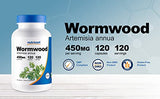Nutricost Wormwood Capsules 450mg (120 Capsules) Gluten Free, Vegetarian & Non-GMO
