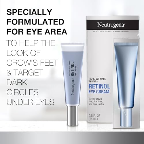 Neutrogena Rapid Wrinkle Repair Retinol Eye Cream for Dark Circles & Wrinkle Reduction