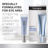 Neutrogena Rapid Wrinkle Repair Retinol Eye Cream for Dark Circles & Wrinkle Reduction