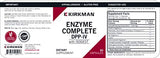 Kirkman Enzym-Complete/DPP-IV with Isogest - Advanced Digestive Enzyme Blend for Optimal Gut Health