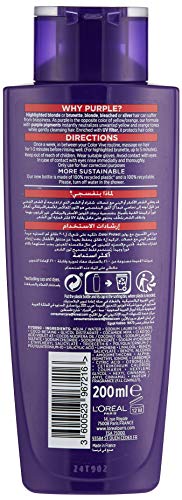 L’Oréal Paris Elvive Colour Protect Anti-Brassiness Purple Shampoo, 200ml