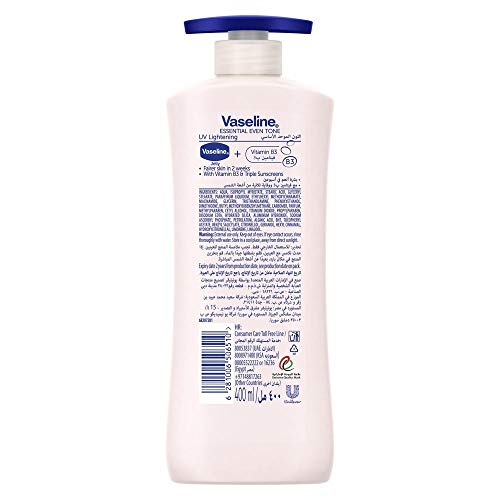 VASELINE Perfect 10 Even Tone Body Lotion - 2 x 400ml Pack